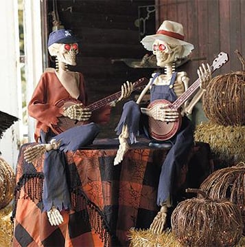 Spooky Banjo Skeletons