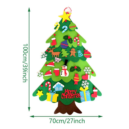 Magical Felt Xmas Tree Kit